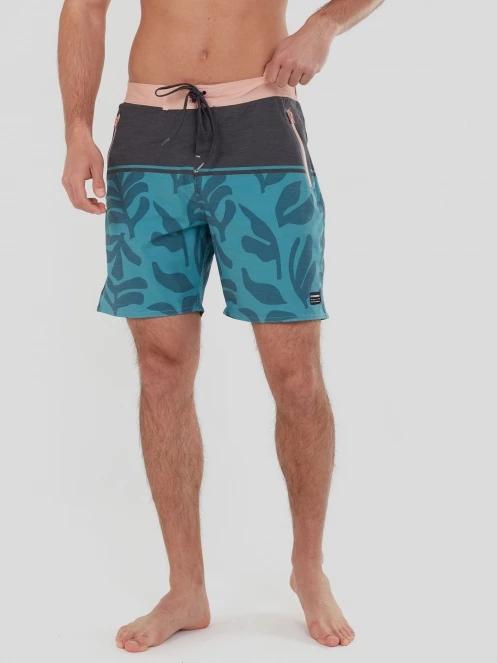 Fundango Morris Boardshorts férfi boardshort zöld színben 5