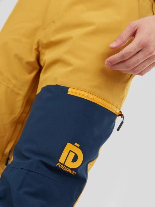 Fundango Teak Pants férfi sínadrág barna színben 6