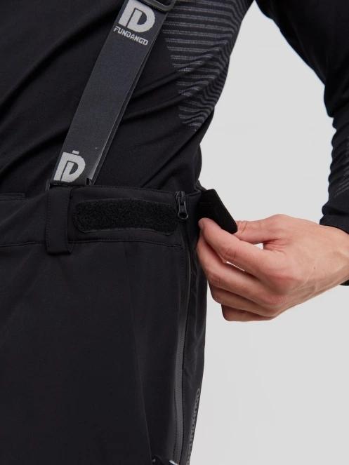 Fundango Mugo Fullzip Pants férfi sínadrág fekete színben 7