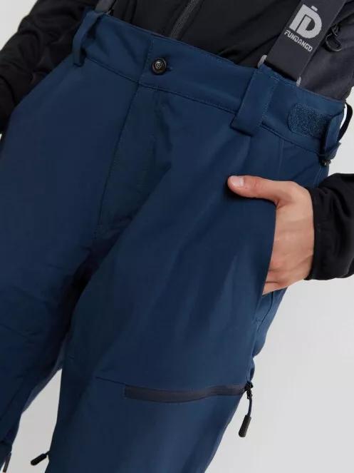 Fundango Teak Pants férfi sínadrág kék színben 5