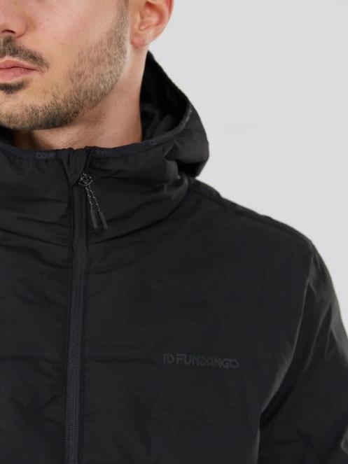 Fundango Smoke Hooded Jacket férfi túrakabát fekete színben 5