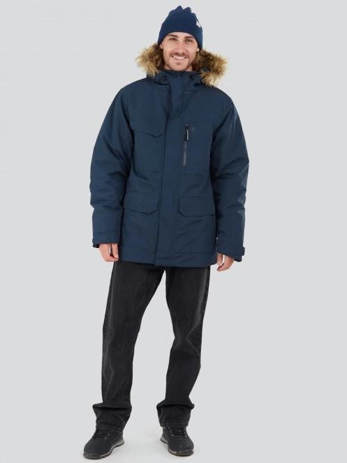 Fundango Venture Parka Jacket férfi télikabát sötétkék színben 4