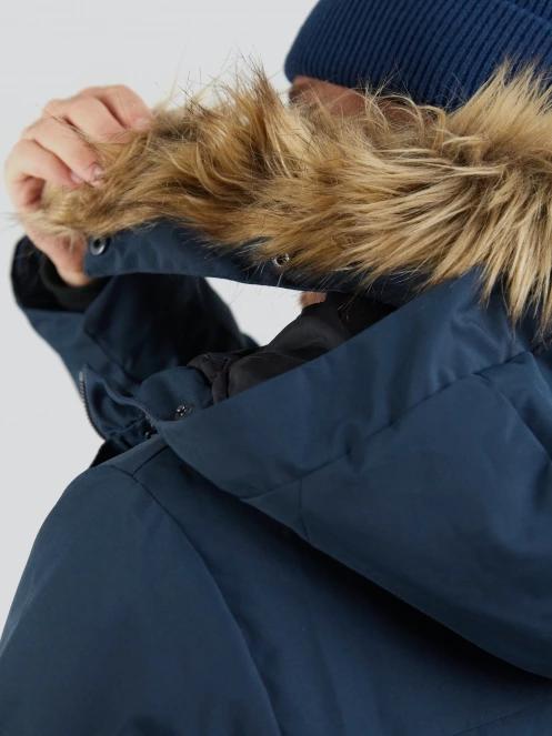 Fundango Venture Parka Jacket férfi télikabát sötétkék színben 9