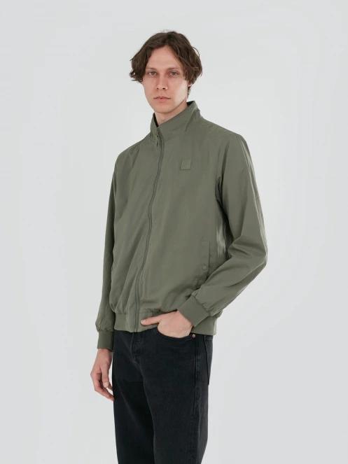 Fundango Harrington Casual Jacket férfi átmeneti kabát zöld színben 2