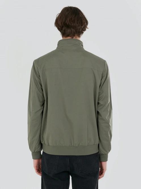 Fundango Harrington Casual Jacket férfi átmeneti kabát zöld színben 3