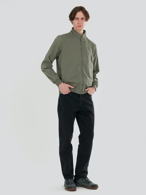 Fundango Harrington Casual Jacket férfi átmeneti kabát zöld színben 4