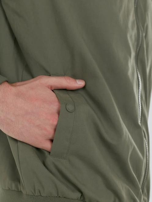 Fundango Harrington Casual Jacket férfi átmeneti kabát zöld színben 6