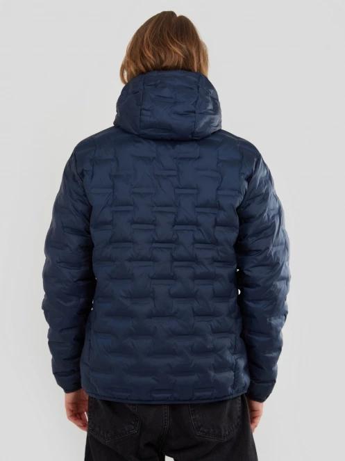 Fundango Smoke Hooded Jacket utcai kabát kék színben 3