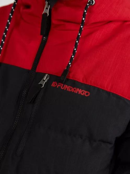 Fundango Passat Padded Jacket férfi utcai kabát szürke színben 4
