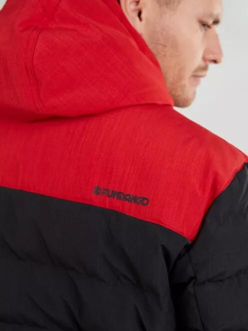 Fundango Passat Padded Jacket férfi utcai kabát szürke színben 5