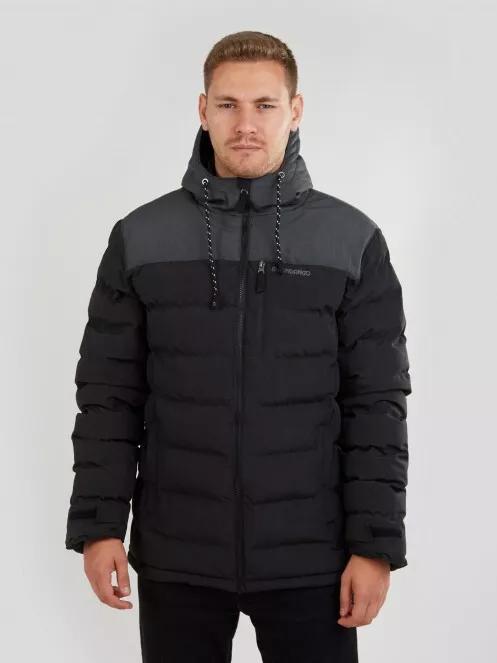 Fundango Passat Padded Jacket férfi utcai kabát szürke színben 2