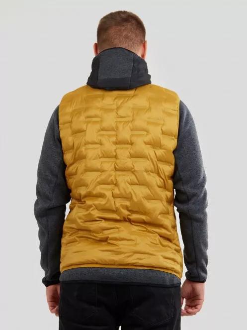 Fundango Smoke Vest férfi mellény sárga színben 3