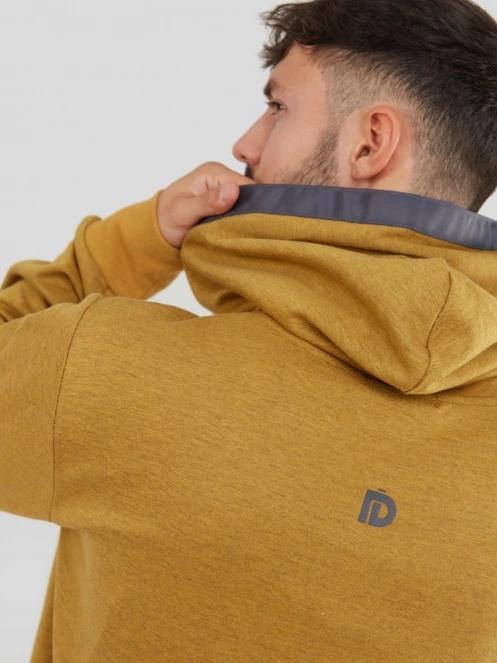 Fundango Force Tech Pullover férfi pulóver barna színben 8