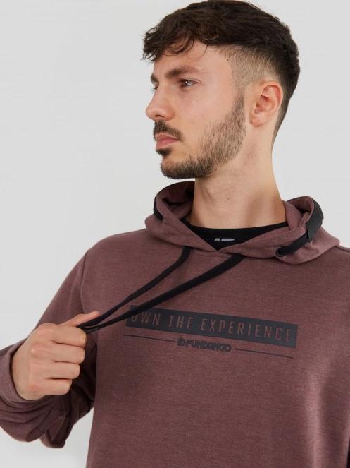 Fundango Force Tech Pullover férfi pulóver lila színben 5
