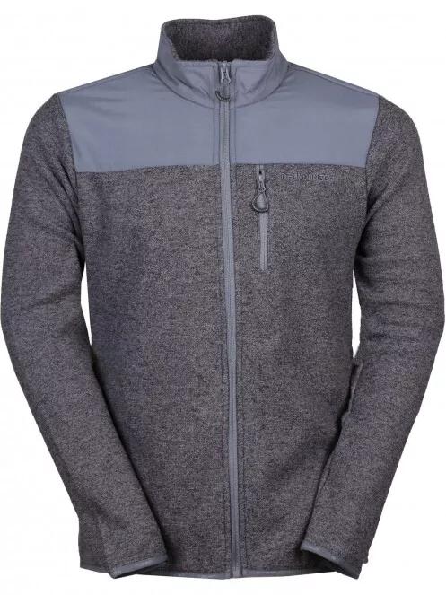 Fundango FLAME Hybrid jacket férfi polár pulóver szürke színben 6