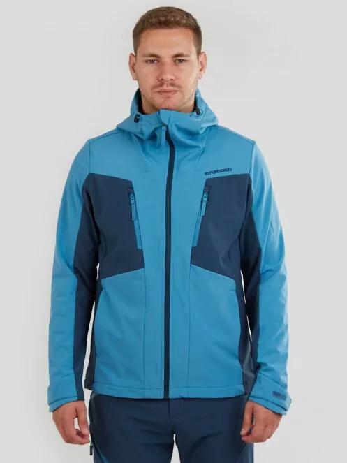 Fundango Rauris Softshell Jacket M férfi softshell kabát világoskék színben 2