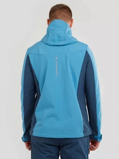 Fundango Rauris Softshell Jacket M férfi softshell kabát világoskék színben 3