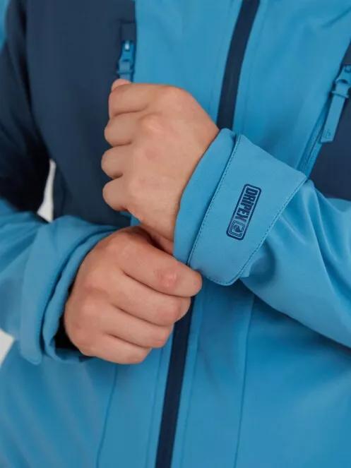 Fundango Rauris Softshell Jacket M férfi softshell kabát világoskék színben 6