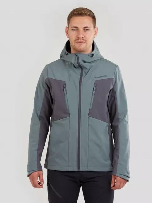 Fundango Rauris Softshell Jacket M férfi softshell kabát szürke színben 2