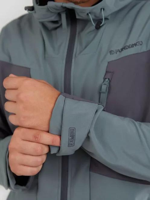 Fundango Rauris Softshell Jacket M férfi softshell kabát szürke színben 6