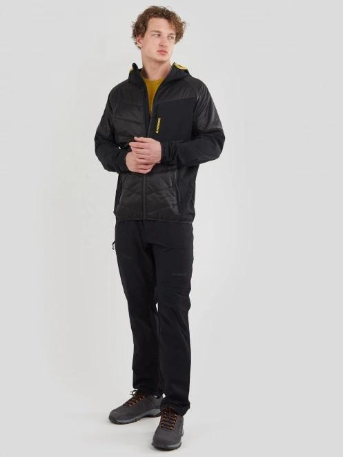 Fundango Gaara Hybrid Jacket férfi softshell kabát fekete színben 4