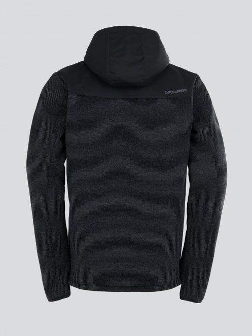 Fundango Ashford Insulated Fleece Jacket férfi polár pulóver szürke színben 11