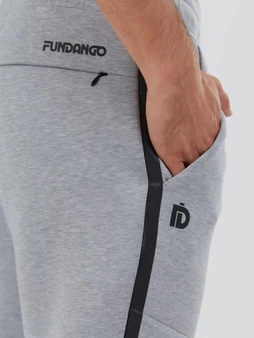 Fundango Blake Sweatpants férfi tréning nadrág szürke színben 6