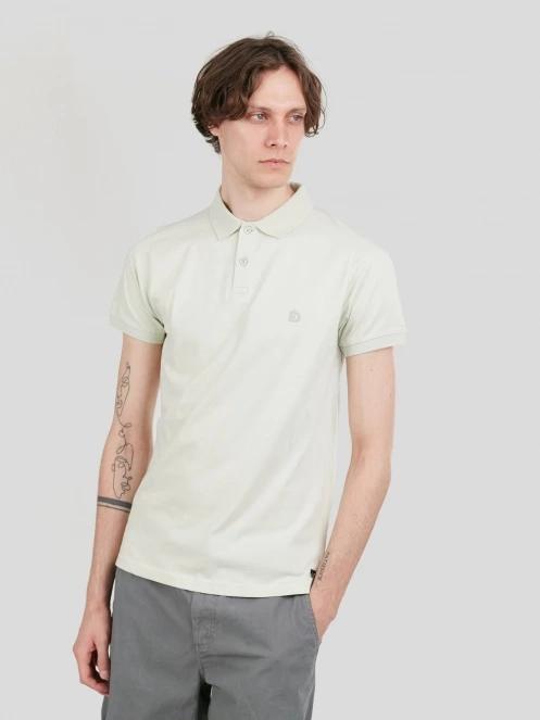 Fundango Incognito Mono Poloshirt férfi galléros póló zöld színben 5