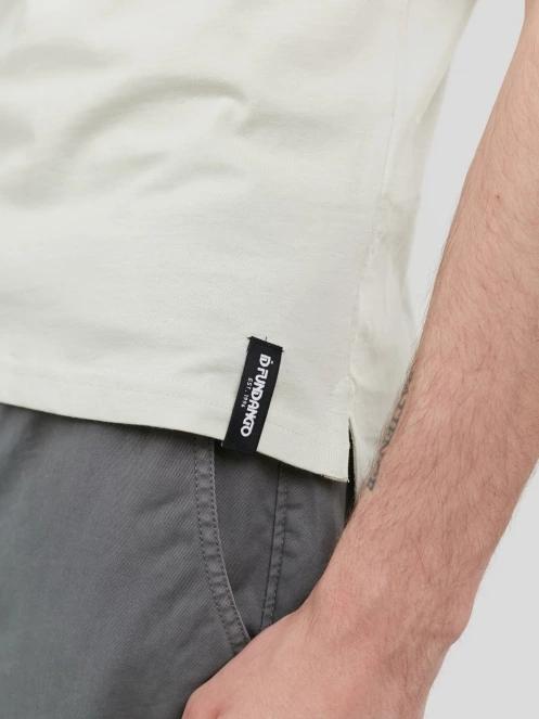 Fundango Incognito Mono Poloshirt férfi galléros póló zöld színben 7