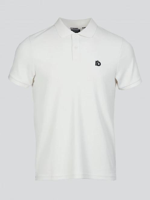 Fundango Zeno Tech Poloshirt férfi rövid ujjú sport póló fehér színben 8