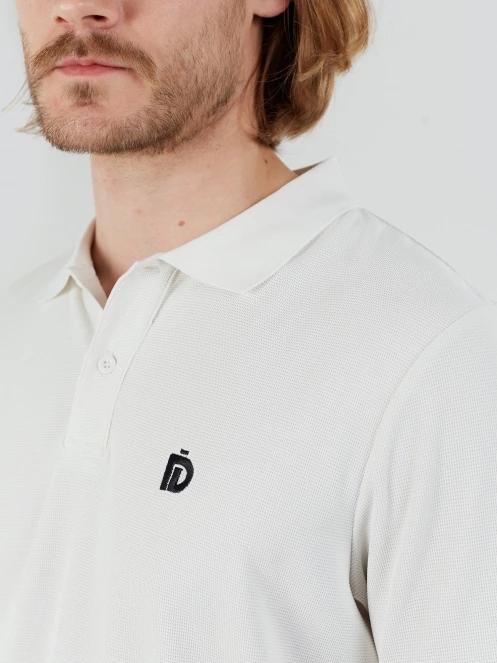 Fundango Zeno Tech Poloshirt férfi rövid ujjú sport póló fehér színben 6