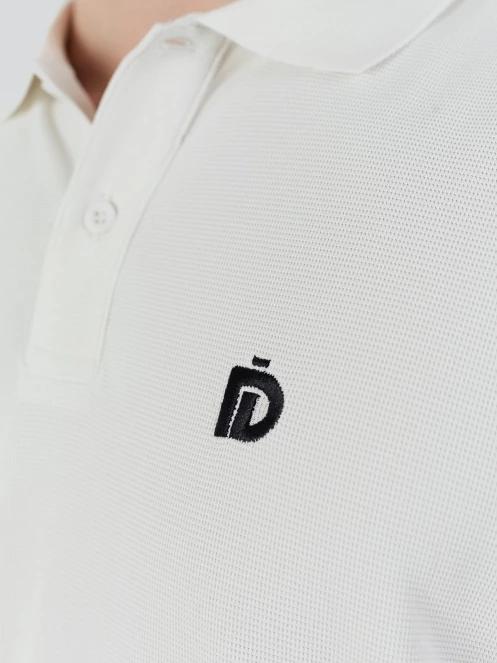 Fundango Zeno Tech Poloshirt férfi rövid ujjú sport póló fehér színben 7