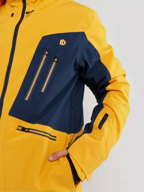 Fundango Decatur Jacket férfi síkabát sárga színben 5