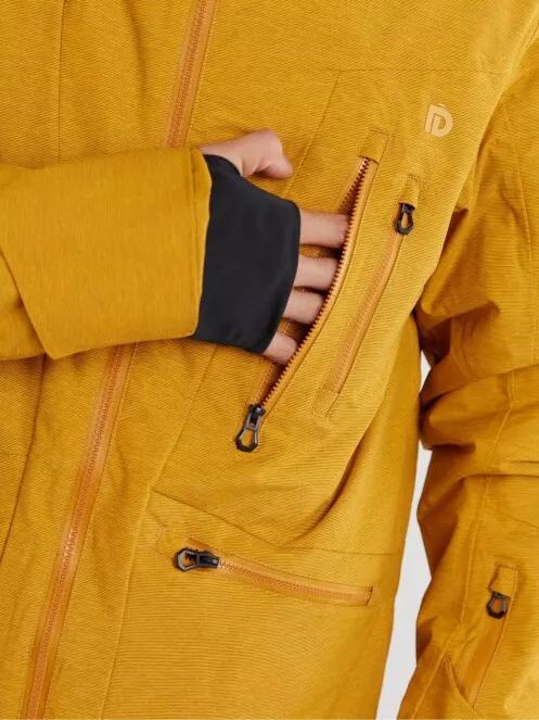 Fundango Decatur Jacket férfi síkabát sárga színben 6