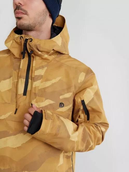 Fundango Burnaby Anorak férfi síkabát barna színben 5