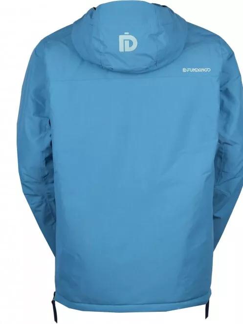 Fundango Burnaby Logo Anorak férfi síkabát világoskék színben 8