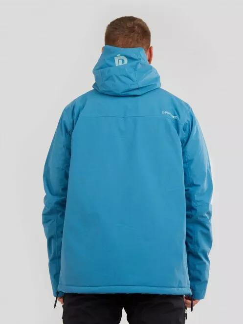 Fundango Burnaby Logo Anorak férfi síkabát világoskék színben 3
