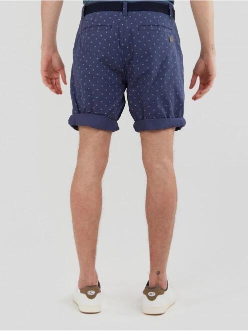 Fundango North Shore Chino Shorts férfi rövidnadrág sötétkék színben 3