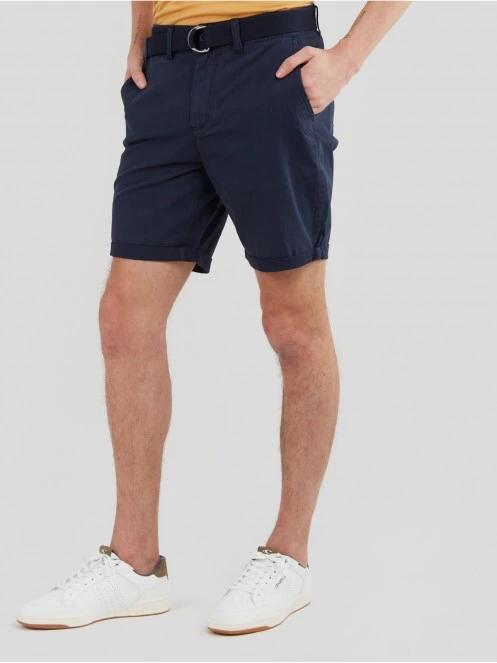 Fundango North Shore Chino Shorts férfi rövidnadrág kék színben 2