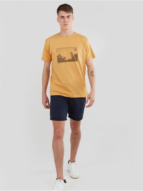 Fundango North Shore Chino Shorts férfi rövidnadrág kék színben 4