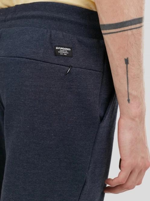 Fundango Delon Sweatshorts férfi tréning rövidnadrág sötétkék színben 7