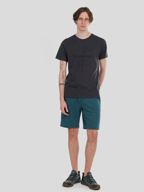 Fundango Delon Sweatshorts férfi tréning rövidnadrág zöld színben 4