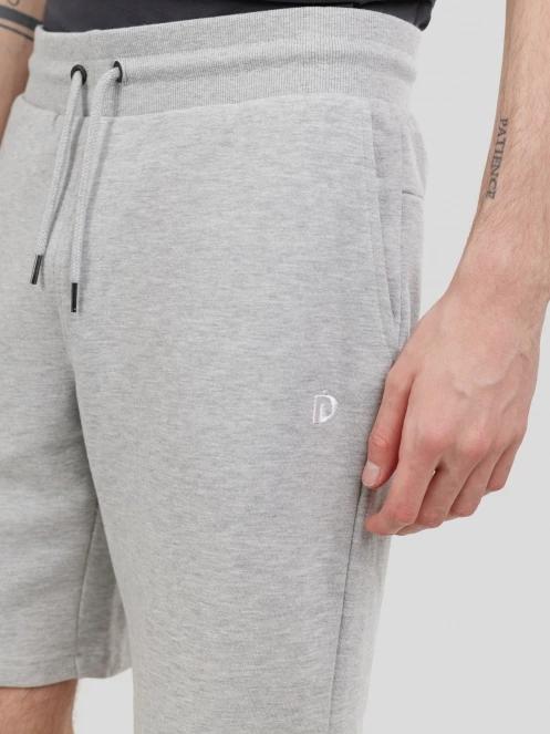 Fundango Delon Sweatshorts férfi tréning rövidnadrág szürke színben 5