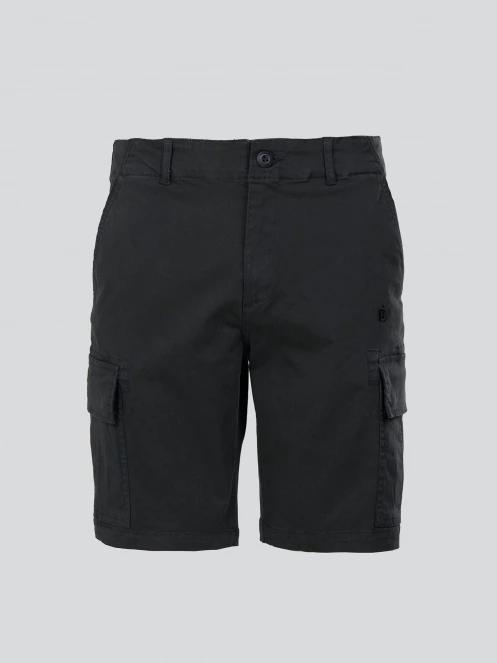 Fundango Zack Cargo Shorts férfi oldalzsebes rövidnadrág szürke színben 9