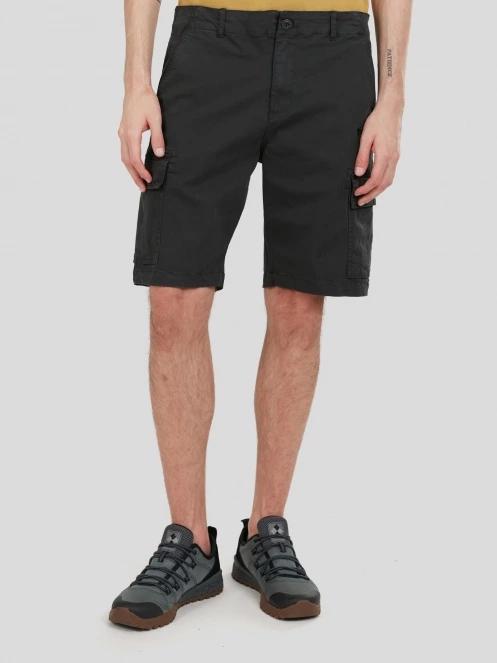 Fundango Zack Cargo Shorts férfi oldalzsebes rövidnadrág szürke színben 2