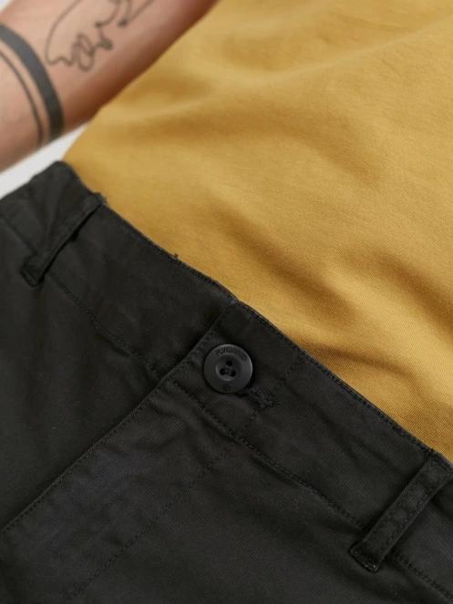 Fundango Zack Cargo Shorts férfi oldalzsebes rövidnadrág szürke színben 7