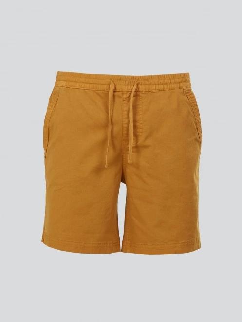 Fundango Mason Chino Shorts férfi rövidnadrág sárga színben 8
