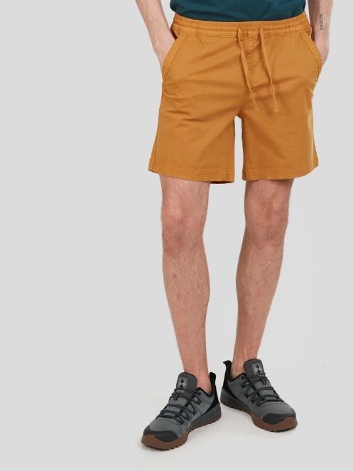Fundango Mason Chino Shorts férfi rövidnadrág sárga színben 5