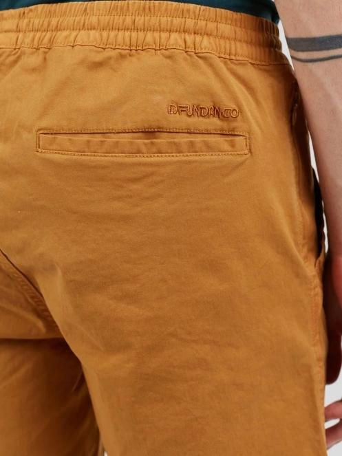 Fundango Mason Chino Shorts férfi rövidnadrág sárga színben 6