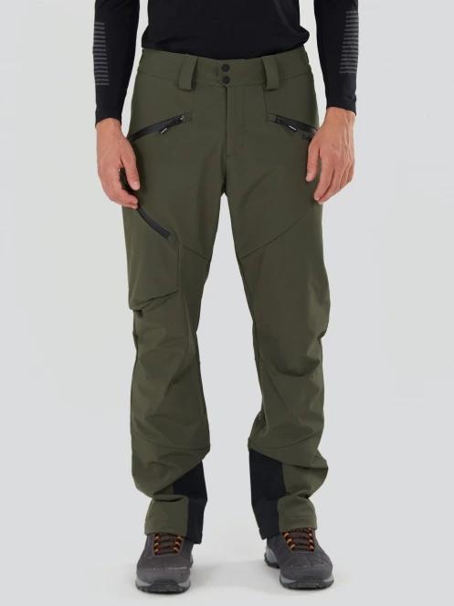 Fundango Rob Softshell Pants férfi softshell nadrág zöld színben 2